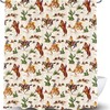 Vintage Wild West Artistic Theme Shower Curtain with Cowboy Riding Horse and Cactus