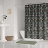 Vintage-Inspired Chamomile Dandelion Wildflowers Shower Curtain, William Morris-Inspired Design for a Romantic Bathroom