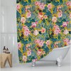 Vintage-Style Floral Shower Curtain with Peonies and Pretty Flower Patterns for Any Bathroom