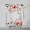 Wanderlust Floral Shower Curtain for Bohemian Home Bathroom Decor