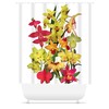 Warm and Lively Orchids Floral Bathroom Decor Shower Curtain 