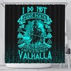 Warrior Valhalla Norse Vikings Shower Curtain Cover, 3D Print Pattern for Bathroom/Laundry Waterproof
