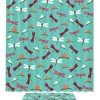 Washable Dragonfly Patterns Shower Curtain For Bathroom