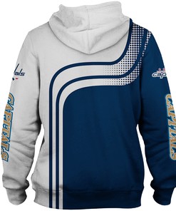 Washington Capitals 3D Skull Hoodie Perfect For Any Fan