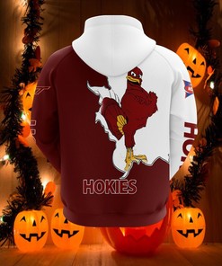 Washington Capitals Halloween Skulls Print All Over Print 3D Hoodie
