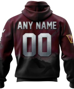 Washington Commanders All Over Print Zip Up Hoodie With No.1 Design