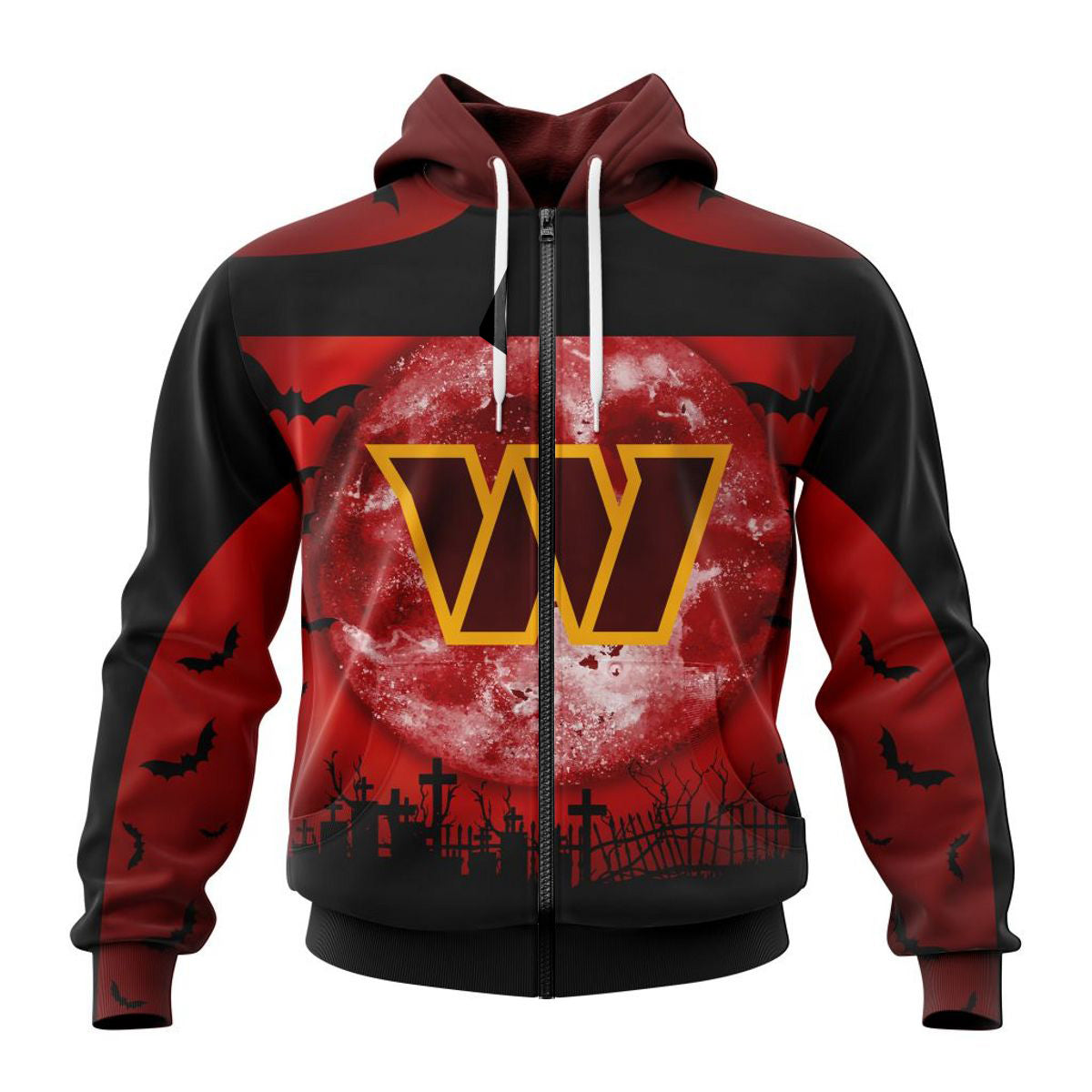 Washington Commanders No.1 3D All Over Print Hoodie For Fans