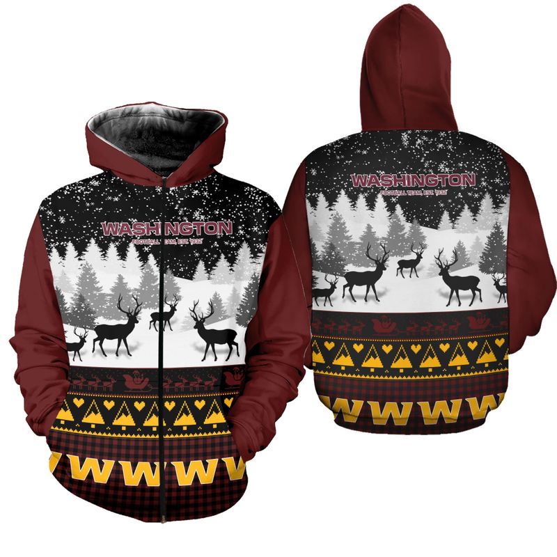 Washington Football Team 3D All Over Print Hoodie For Fans