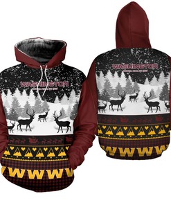 Washington Football Team 3D All Over Print Hoodie For Fans