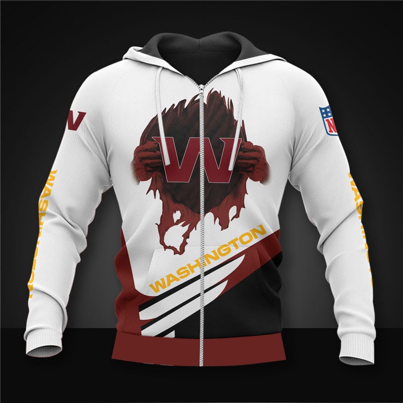 Washington Football Team Cool Graphic 3D All Over Print Hoodie Gift