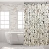 Water Color Geometric Tiles Shower Curtain for Bathroom