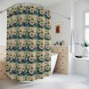 Watercolor Daisy Shower Curtain - Classy Botanical Bathroom Decor, Elegant Spring & Summer Home Decor