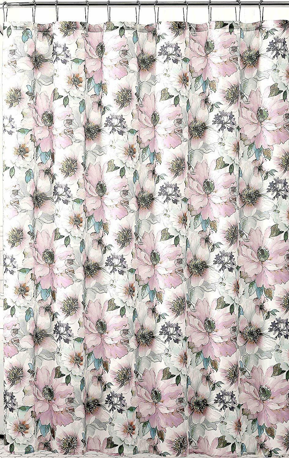 Watercolor Floral Design Mason Studios Bathroom Fabric Shower curtain for Your Bathroom