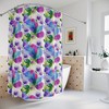 Watercolor Garden Flowers Shower Curtain to Freshen Up Your Space