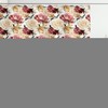 Watercolor Roses And Peonies Garden Print Shower Curtain For Bathroom 