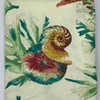 Watercolor Starfish and Seashells Shower Curtain - Coastal Bathroom Decor