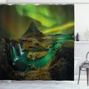 Waterfall Creek Shower Curtain - Scenery Print for Bathroom Remodeling