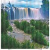 Waterfall Trees Shower Curtain: Add A Country Charm To Your Farmhouse Bathroom Decor