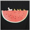 Watermelon Duck Shower Curtain - Cute Fabric Shower Curtain Bathroom Decor