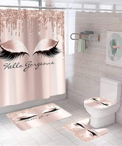 Waterproof African American Shower Curtain With Black Women For Your Bathroom