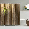 Waterproof Bamboo Shower Curtain, Great Addition To Your Bathroom Decor