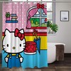 Waterproof Bath Curtain for Bathtub - 70 X 72 Inches with 12 Metal Buttonholes 