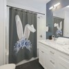 Waterproof Bathroom Shower Curtain For Easter Decorations With Restroom Shower Curtains