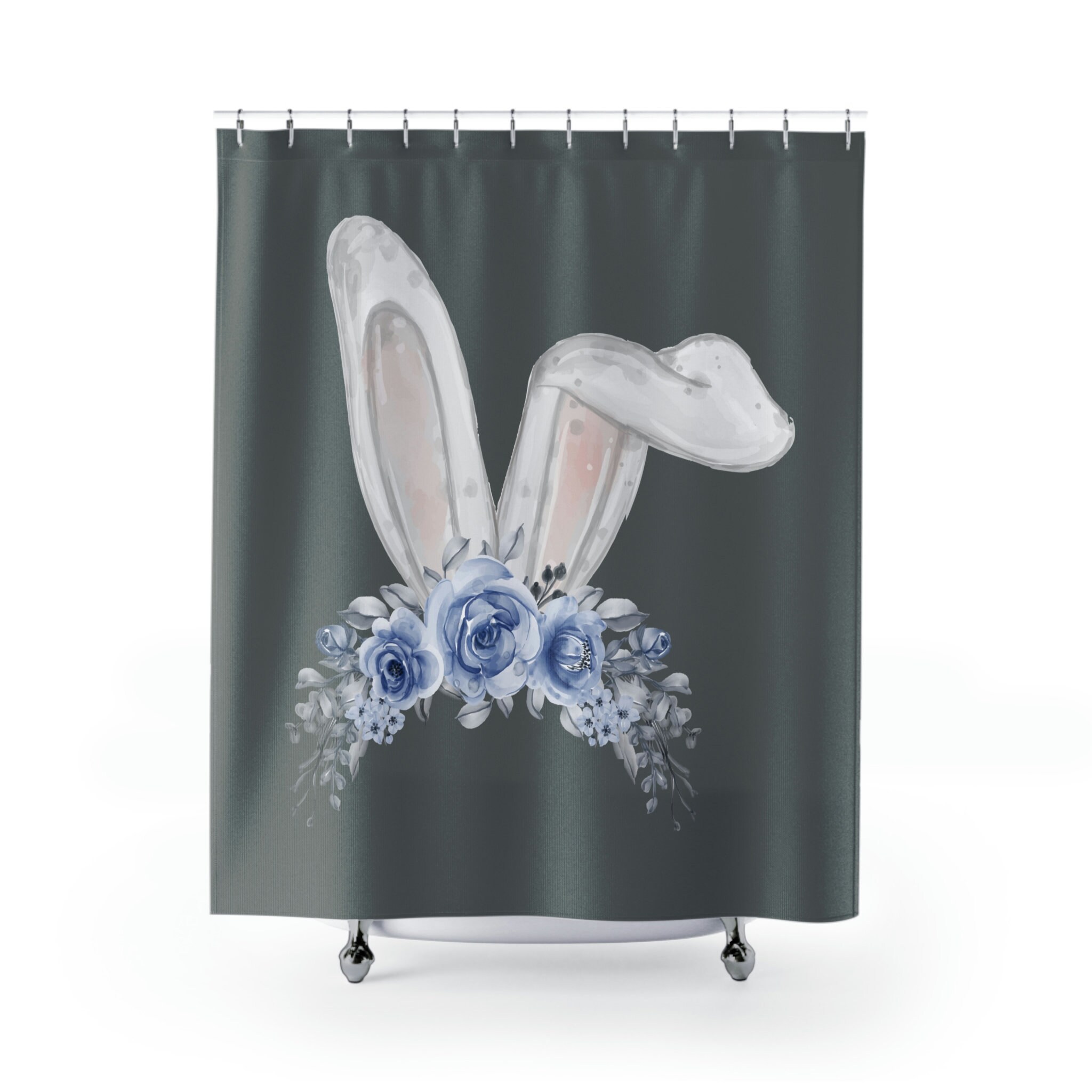 Waterproof Bathroom Shower Curtain For Easter Decorations With Restroom Shower Curtains