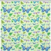 Waterproof Butterflies And Dragonfly Bathroom Shower Curtain