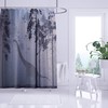 Waterproof Dinosaur Shower Curtain With Fun And Silhouette Jurassic Design For A Unique And Vibrant Bathroom