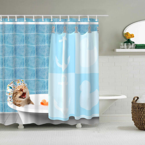 Waterproof Dog Shower Curtain With Cute And Playful Design For Pet Lovers