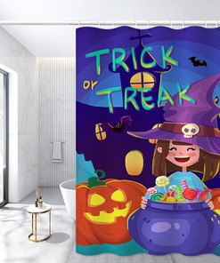 Waterproof Fabric Bathroom Decoration Shower Curtain