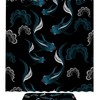 Waterproof Fabric Koi Fish Shower Curtain for Any Bathroom Decor