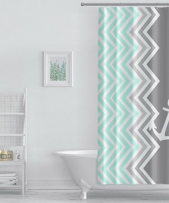 Waterproof Fabric Shower Curtain - Luxurious Bathroom Accessories