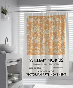 Waterproof Fabric Shower Curtain for Bathroom Decor 