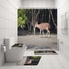 Waterproof Forest Elk Shower Curtain For Nature Lovers - Forest Elk Waterproof