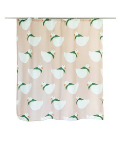 Waterproof French Goose and Duck Shower Curtain for Bathroom Decor