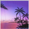Waterproof Hawaii Palm Trees Shower Curtain For Bathroom Decoration