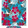 Waterproof Hawaiian Plumeria Shower Curtain For Bathroom