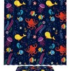 Waterproof Lighthouse Pirate Ship Shower Curtain - Ocean Theme Bathroom Curtain for Multi-Size Bathrooms