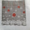 Waterproof Package Featuring Stars And Snowflakes Print Shower Curtain For Festive Bathroom Decor