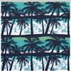 Waterproof Palm Tree Hawaii Shower Curtain For Bathroom Decoration