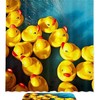 Waterproof Rubber Ducks Shower Curtain for Kids' Bathrooms