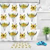 Waterproof Shower Curtain With Abstract Sunflowers Deer Skulls Arrows Design For Rustic Bathroom Decor