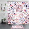 Waterproof Stars Moon Shower Curtain for Bathroom Decor 
