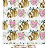 Waterproof Watercolor Sloth Seamless Shower Curtain for Bathroom