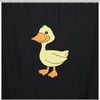 Waterproof Yellow Duck Printed Shower Curtain for a Fun and Splashy Bath 