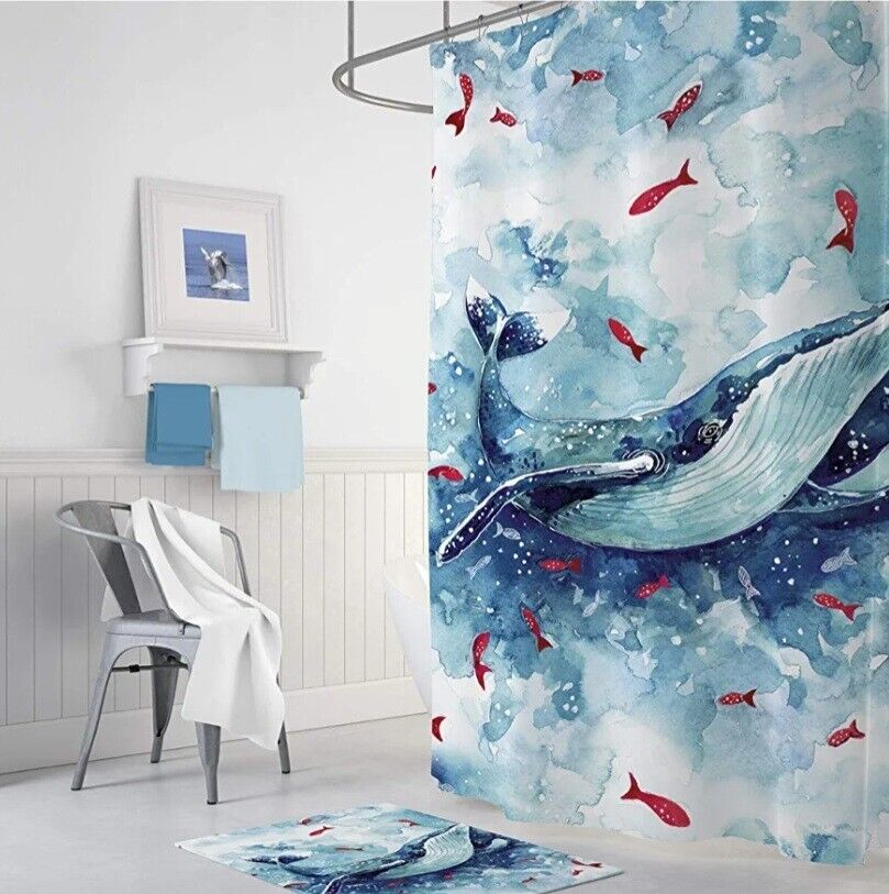 Weighted Wet Room Shower Curtain for Maximum Privacy