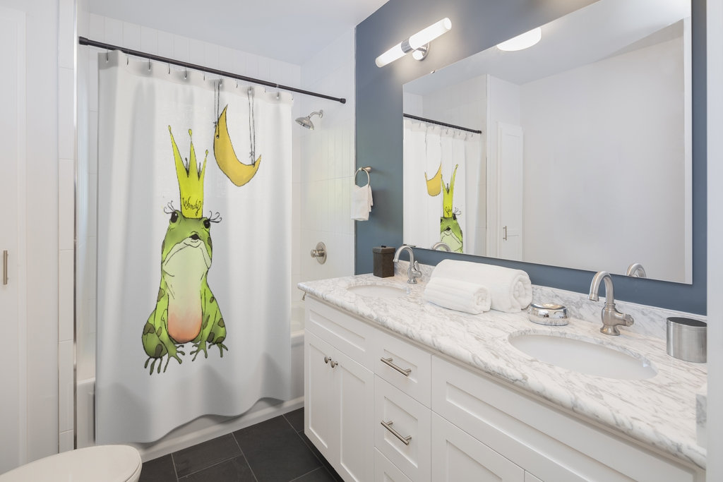Wendy Shower Curtain - Unique Shower Curtain for Home Bathroom Decor