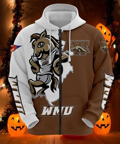 Western Michigan 3D Mascot All Over Print Hoodie Gift For Fans